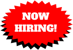 NOW  HIRING!