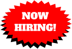 NOW  HIRING!