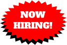 NOW  HIRING!