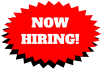 NOW  HIRING!