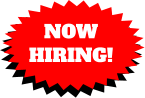 NOW  HIRING!