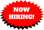 NOW  HIRING!